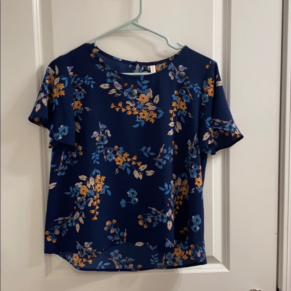 Flower shirt. Worn a few times